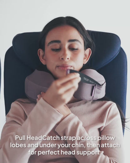 Showcasing how to use the HeadCatch Technology Chin Strap